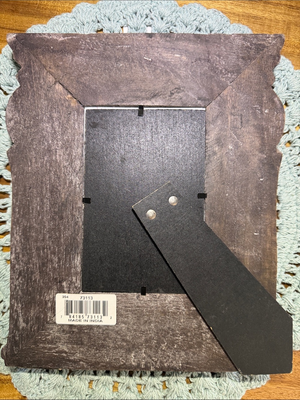 Carved Wood Ornate Mirror Frame - Picture 4 of 4